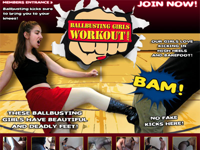 Ball Busting Girls Workout