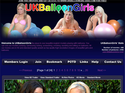 UK Balloon Girls